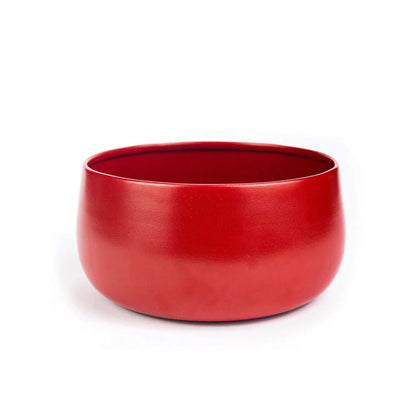 Round Shape Matte Finish Handi Style Metal Pots