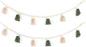 2 Pack Tassel Garland with Wood Beads - Boho Decor