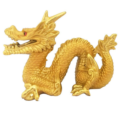 Feng Shui Dragon & Buddha Combo - Luck & Wealth Decor