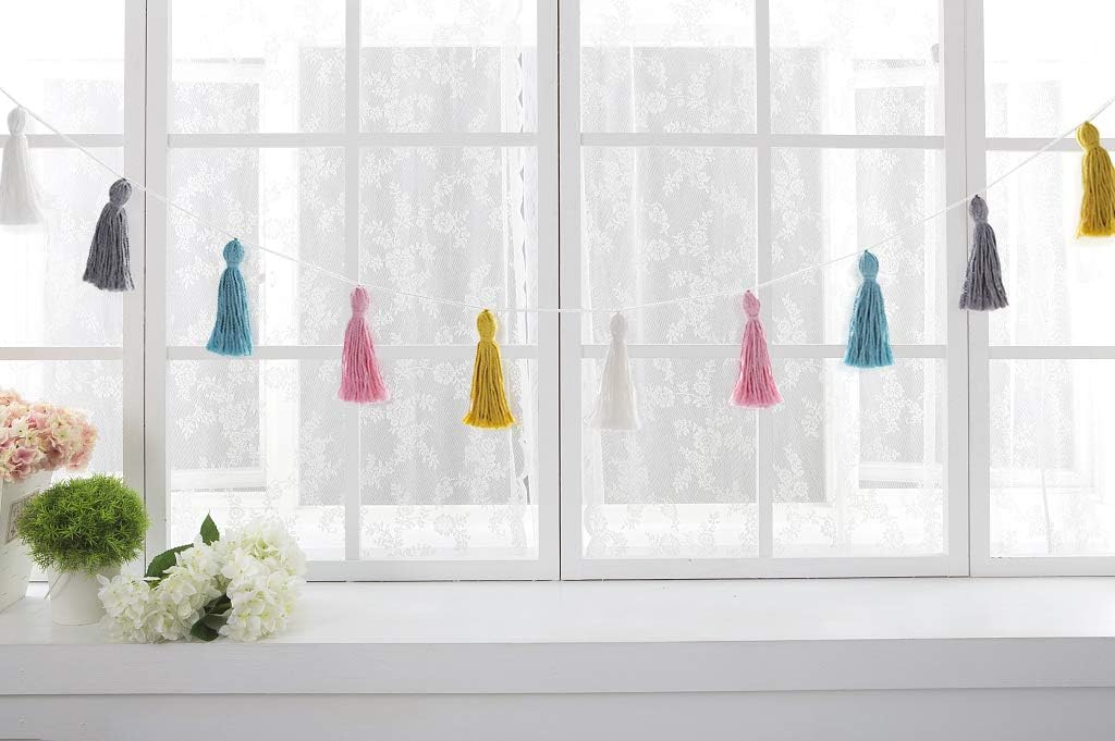 Boho Cotton Tassel Garland - Nursery & Party Decor