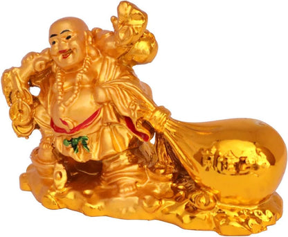 Feng Shui Dragon & Buddha Combo - Luck & Wealth Decor