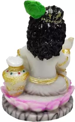 Baal Krishna Marble Dust Statue For Home Decor