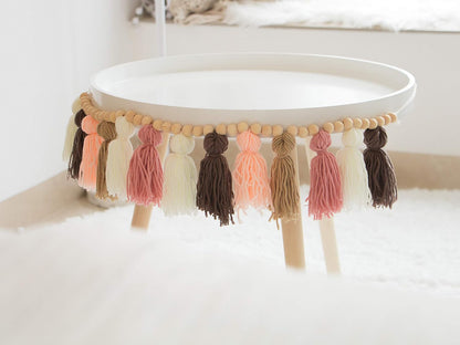 Decocove Boho Tassel Garland | Nursery & Girls Room Decor