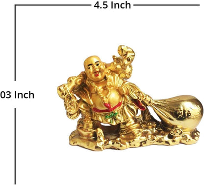 Feng Shui Dragon & Buddha Combo - Luck & Wealth Decor