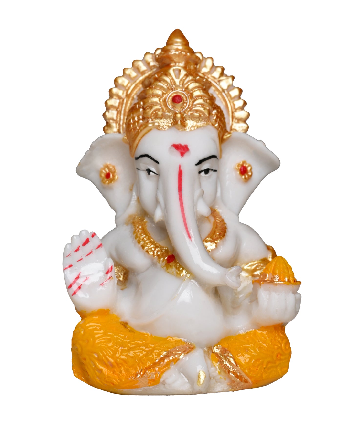 Lord Ganesha Idol for Gifting home decor Car dashboard